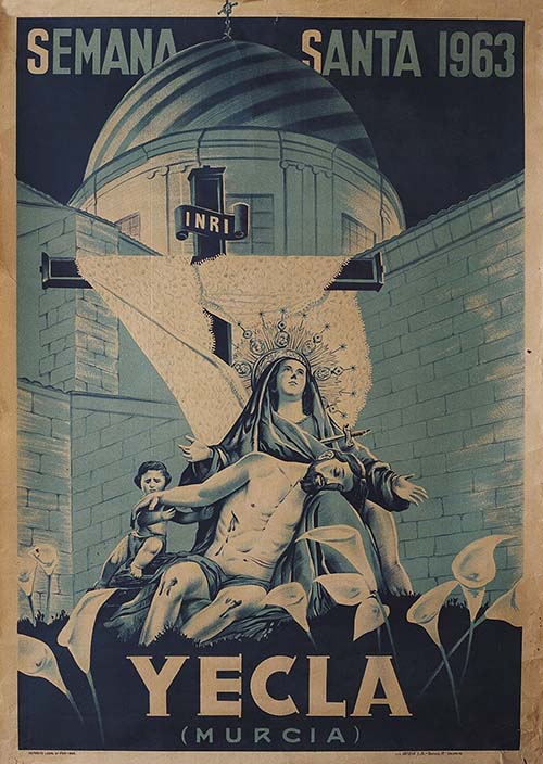 Semana Santa en Yecla 1963 Yecla